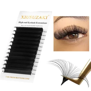 Matte Eyelashes Individual Eyelash Lash Extensions Cashmere Volume Lashes Tray Easy Fan Lash Extensions Russian Las Extension