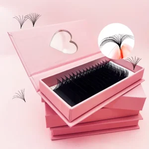 Matte Lash Trays Easy Pull Volume Soft Dark Cashmere Lash Extensions Jet Black 0.03 Mega Volume Eyelash Extensions