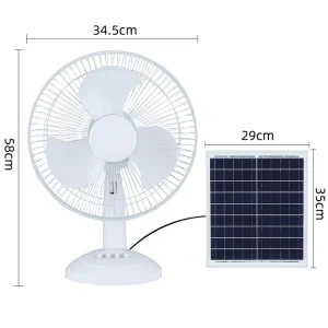 Mechanical Solar Power Fan Good Quality Power Bank 12v DC Solar Fan Low Price 15w Solar Fan