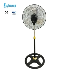 Metal 18-Inch AC Copper Motor Three-Speed Silent Industrial Exhaust Stand Fan for Home
