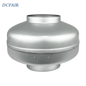 Metal AC Centrifugal Duct Fan 6 Inch Industrial Ventilation Fan OEM ODM for Basement Radon System