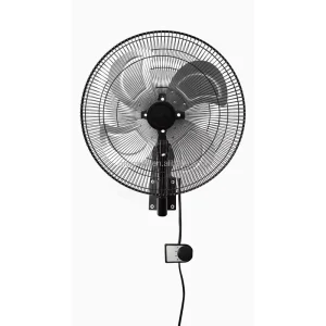 Metal Air Cooling Fan Commercial Use High Speed Wall Fan Electric Fan with Control Box with Mechanical Control