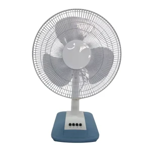 Metal Electric Table Fan for Home & RV Use 12 Inch Blade Diameter Adjustable Height