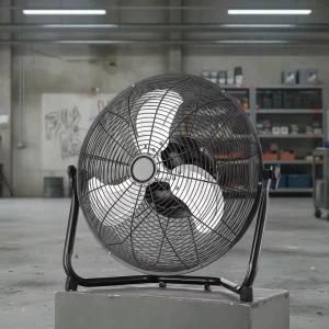 Metal Industrial Floor Fan 40W 120W Air Cooling Industrial Fan