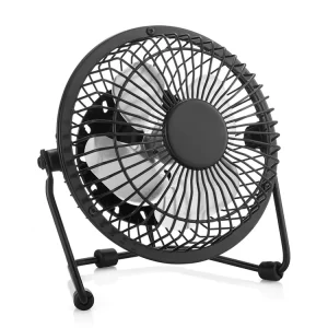 Micro Electric Portable Cooling Fan Desk Strong Winds USB Fan Mini Table Fan Cooling Air Free Spare Parts Metal 100pcs
