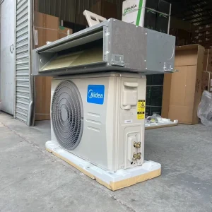 Midea Ducted Fan Coil Unit Ducted Split Air Conditioner Available Capacity 1HP 1.5HP 2HP 3HP DC Inverter Cool&Heat 220V 50 60Hz