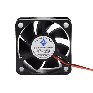 Mini 5V 12V 24V Cooling Fans 5020 50mm Axial Flow Motor Plastic Blade for Inverter Electric Power Source Customizable ODM