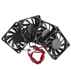 Mini 6010 60x60x10mm 5V Brushless DC Axial Flow High Temperature OEM ODM Duct Mount Electric Computer Cooling Fan Dual Ball