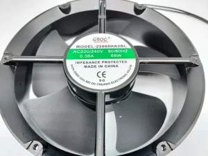 Mini AC Cooling Fan Factory Supply Compact Fan for Small Equipment Narrow Installation Space