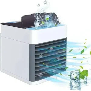 Mini Air Conditioning Fan Portable Household Desktop USB Cooling Fan Mobile Humidification Water Cooled Spray Small Fan