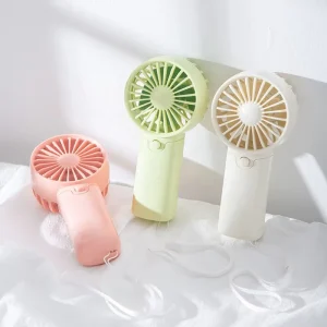Mini Desktop Fan Handheld USB Rechargeable Portable Quiet Fan Household Car Use 4-6 Hours Bulk Order