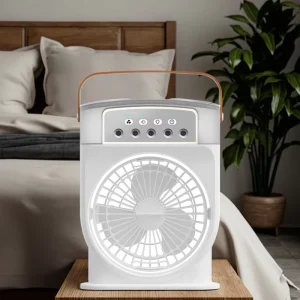 Mini Electric Household Small Air Cooler Usb Spray Table Fan Air Cooler With Light