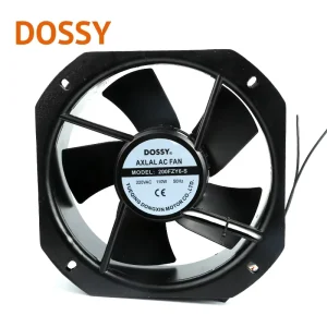Mini Exhaust Fan 225x225x80mm CE Approves Larger Airflow AC Fan