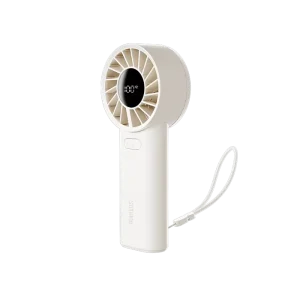 Mini Handheld Fan USB Battery Rechargeable Personal Cooling Device with Strong Airflow for Home Office Camping Travel Car RV Use
