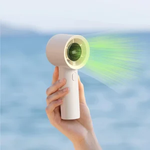 Mini Personal Portable USB Charging Strong Wind Fast Cooling Wireless Electric Handheld Fan Digital Display 100 Speed Car RV
