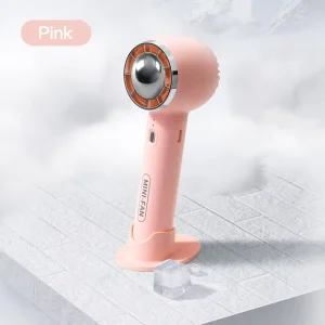 Mini Portable Handheld Fan Electric Air Cooling Handheld Fans Rechargeable KC Battery USB Stronger Wind Student 1200mah Table
