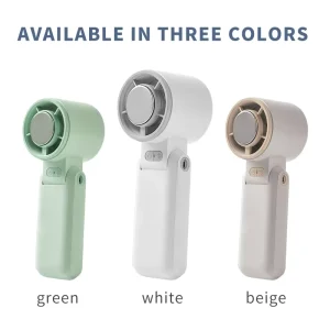 Mini Portable USB Cooler Fan Fashionable Rechargeable Air Cooling Handheld Foldable Fan