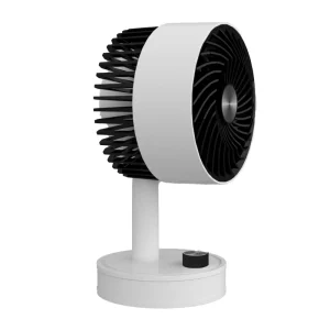Mini USB Desk Fan Stepless Speed Control Quiet Brushless Motor Rechargeable 5 Inch Portable Table Fan Household Car Travel 4 6