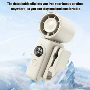 Mini USB Handheld Fan High Speed Summer Essential Long Lasting Battery Turbo Portable Compact Design Custom Logo