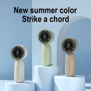 Mini USB Outdoor Ice-cold Desk Handheld Fan Three-Speed Rechargeable Brushless Motor Eco-Friendly