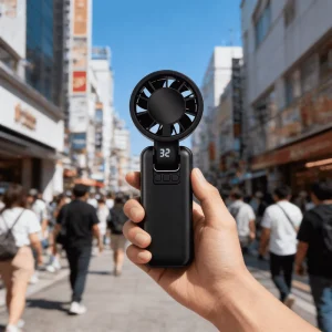 Mini USB Portable Fan Handheld Air Cooler 199 Speed Rechargeable Car Indoor Outdoor Electric Plastic English OEM ODM