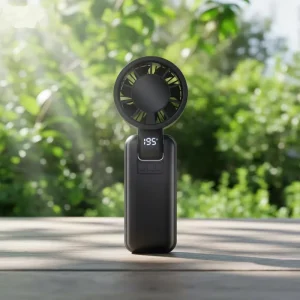 Mini USB Portable Fan Handheld Air Cooler 199-Speed Rechargeable Car Indoor Outdoor Electric Plastic English OEM ODM