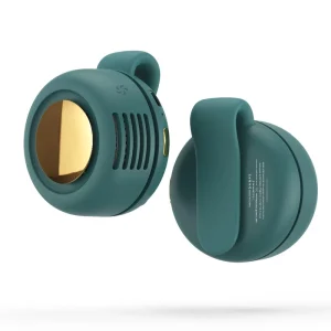 Mini Whirlwind Bladeless Fan USB Charged Brushless Motor 3 Speed Wearable Outdoor Use Portable Pocket Sized Companion