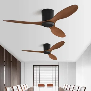 Minimalist Style 42 Inch 52 Inch Household Low Noise Bldc Ceiling Fan With Remote Control