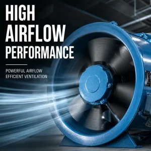 Mixed Flow Industrial Electric AC Axial Ventilation Duct Fan for Hydroponics Ventilation