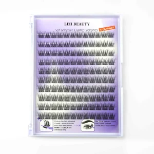 Mixed Natural Curl Synthetic Fiber Fan Lashes Fluffy Spiky Eyelashes Soft Dramatic Volume Exquisite Makeup Beauty Extensions OEM