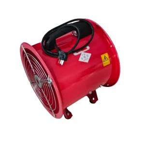 Mobile Portable 220V Axial Flow Fan for Workshop Ventilation Axial Air Extractor Fan