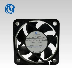 Model50x50x15mm 12V Two Ball Bearing DC Cooling Fan 3000RPM ODM for Small Electrical Appliances