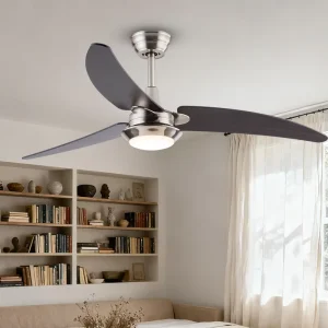 Modern 52 Inch Ceiling Fan with Light and Remote Indoor Outdoor Ceiling Fans