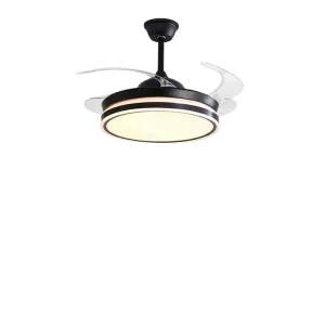 Modern Classic 42 Inch DC Motor LED Ceiling Fan Light with Remote Control Dimmable 220V Living Room Pendant Light