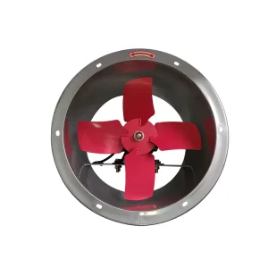 Modern Industrial Axial Flow Wall Mounted Duct Fan New Design 220V AC Motor Low Noise 40dB+ 16In Touch Ventilation