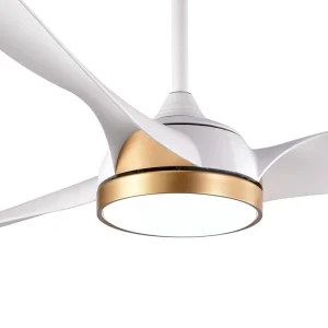 Modern LED Ceiling Fan Light with Remote Control Forward Reversed Functions for Living Room Fashionable Household Lighting
