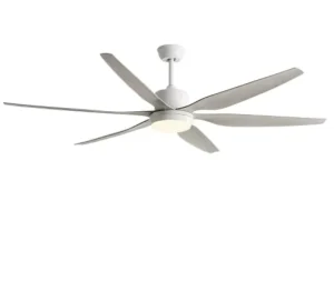Modern LED Ceiling Fan Remote Control DC Motor Lighting Electric Air Cooling Hotel Household Use Metal Material