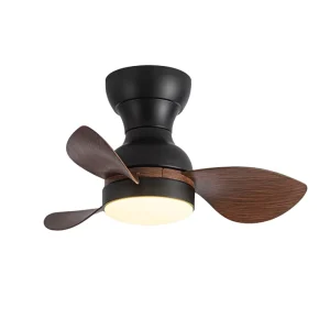 Modern LED Ceiling Fans with Remote Control for Bedroom