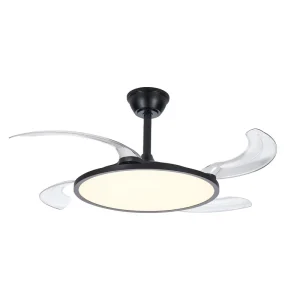 Modern LED Home Ceiling Light Low Noise Ceiling Fan Remote Control Indoor Fan Light for Bedroom Office OEM ODM Custom