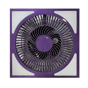 Modern Plastic Remote Control 220v AC Motor Ceiling Fan LED Light with 6 Speed for Living Room Dining Room Restaurant Hotel