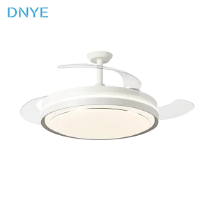 Modern Surface Mounted DC Fan Light LED Pendant Light Remote Control Invisible Ceiling Fan Light Suitable for Home Offices