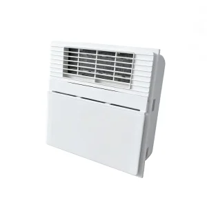 Modern Wall Mounted Bathroom Fan Heater Lightweight Quiet Electric Heater for Hotel Apartment Project