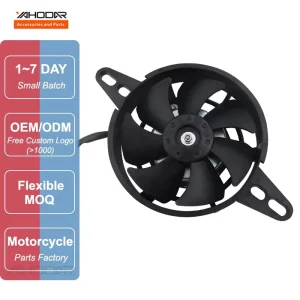 Motorcycle Parts Electric Dirt Bike Part Repair Oil Cooler Fan ATV 150 250cc Atv utv Parts Accessories Radiator Fan