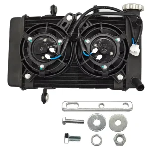 Motorcycles Radiator Y16ZR YAMAHA EXCITER155 SNIPER155 Modify Type Radiator With Two Fan Aluminum Accessories