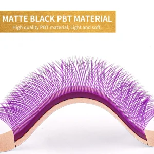 Multi Color Faux Mink Invisible Clear Band YY Shaped Pre Fanned Y Branch Lashes Lightweight Cruelty Free Reusable Eyelashes