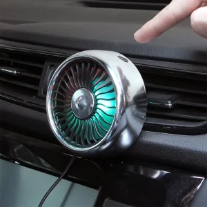 Multi Function Car Fan Powerful Low Noise Personal Cooling Vehicle Fan 3 Speed Strong Wind Auto Cooling Fan for SUV RV Van