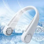 Multi Mode Bladeless Wearable Mini Neck Fan Portable Rechargeable Fan