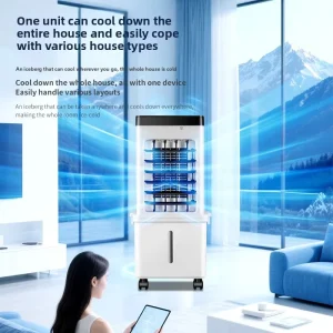 Multi use Air Conditioning Fan with Timing & Remote Control