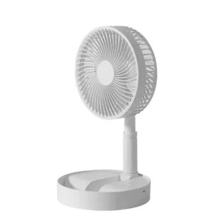Multifunctional Electric Fan 7200mah Rechargeable Mini Folding Telescopic Floor Low Noise Summer Fan Cooling for House