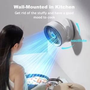 Multifunctional Home Use Low Noise Usb Rechargeable Wall Mounted Fan Portable Mini Desk Fan Table Fans